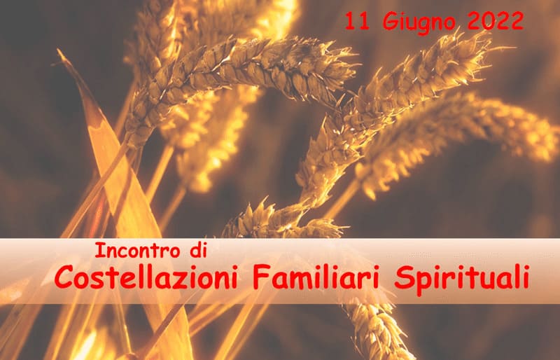 Incontro di Costellazioni Familiari spirituali paola cazzaro le vie dell'essenza